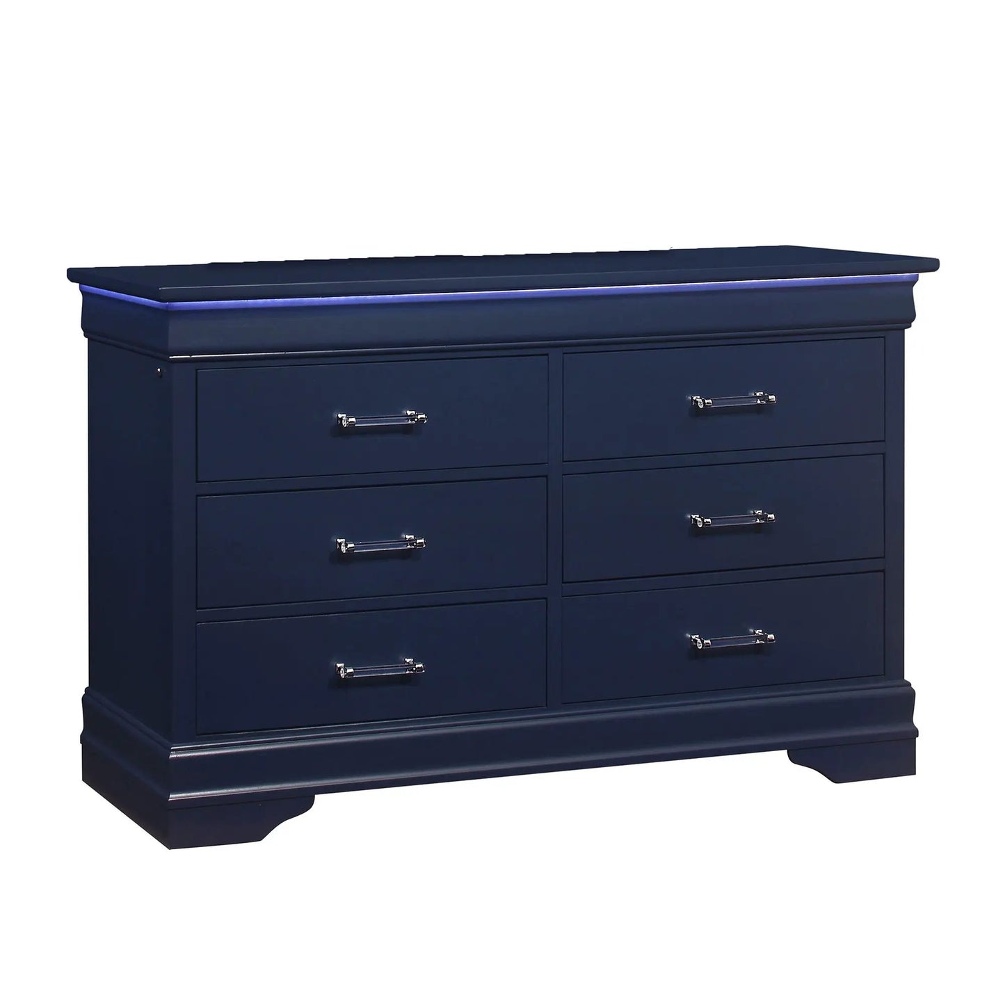 Charleston 5 Piece Bedroom Set With LED Headboard