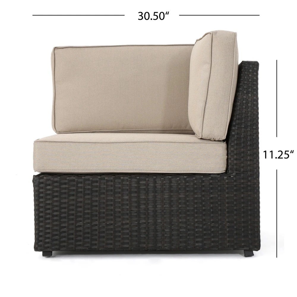 Santa Cruz and 8 Piece Outdoor Patio Sectional