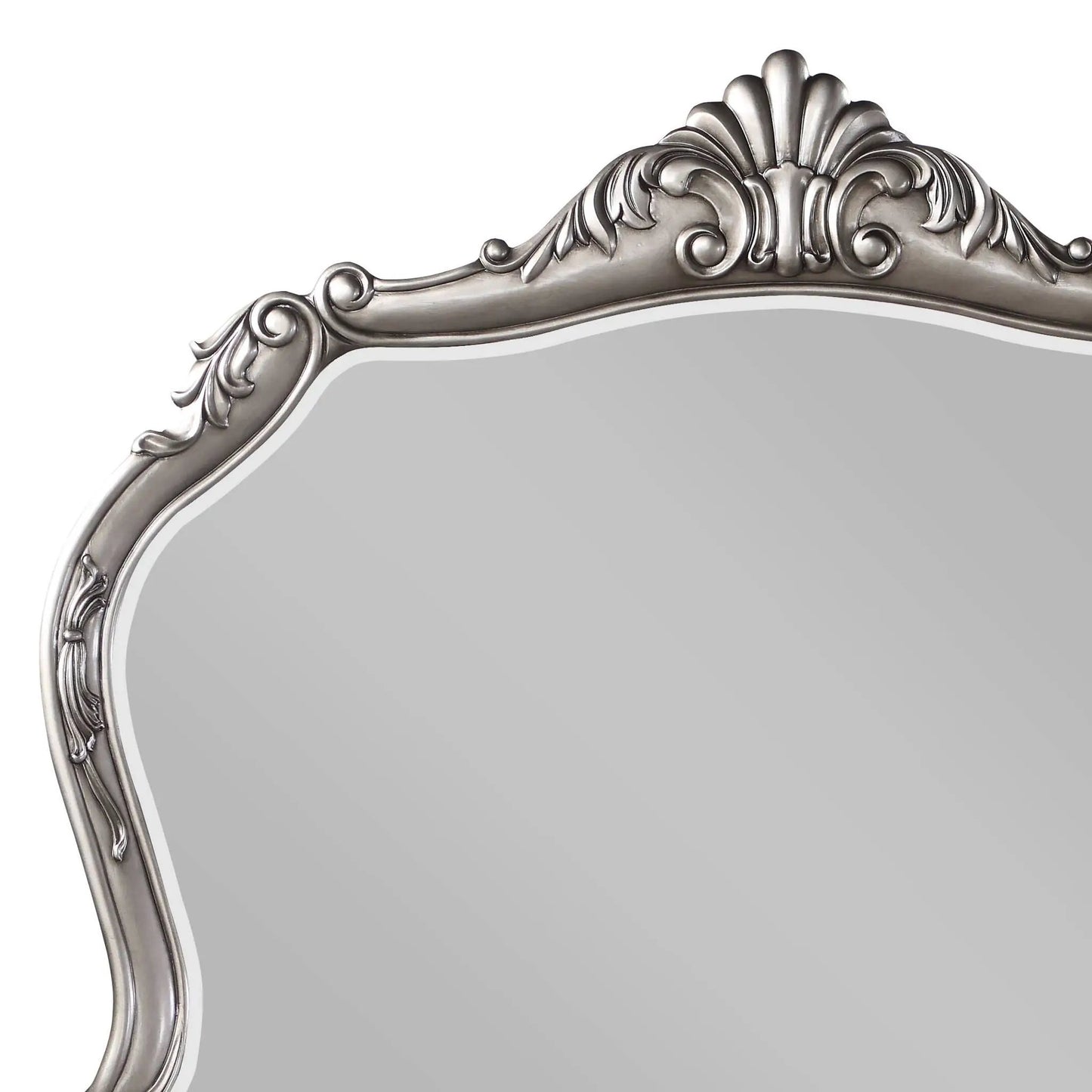 Ariadne Mirror in Antique Silver Finish Deluxe