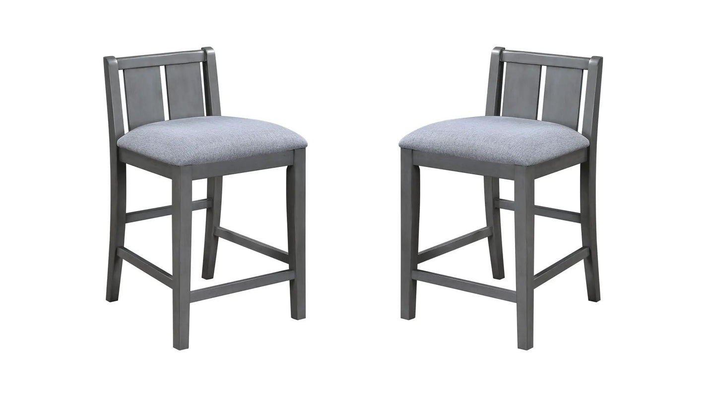 Graham Upholstered Counter Height Chairs Set of 2