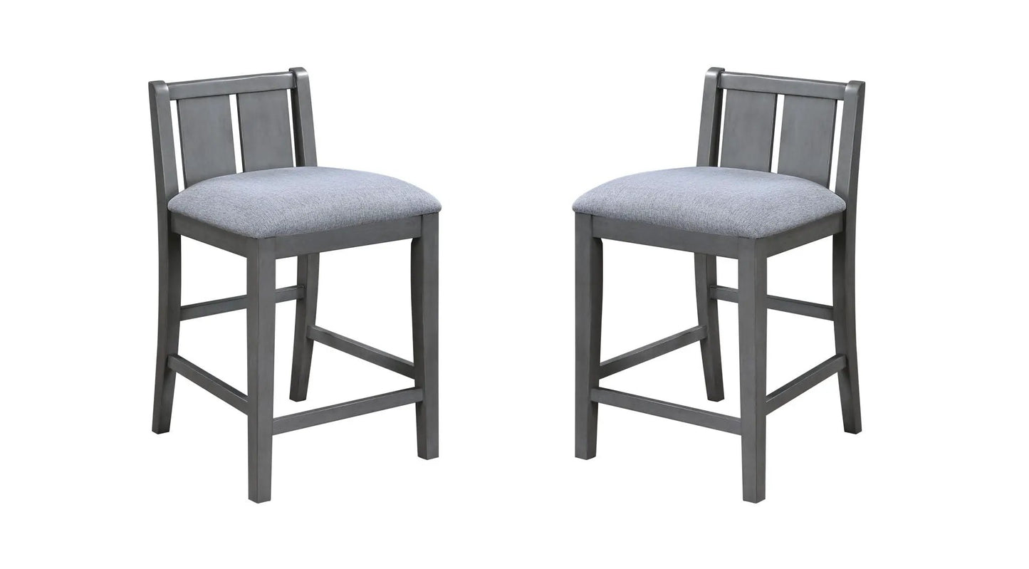 Graham 3 Piece Space Counter Height Table Shelves