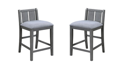 Graham 3 Piece Space Counter Height Table Shelves