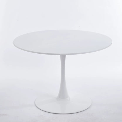 Mid-Century Tulip Dining Table with Round Top
