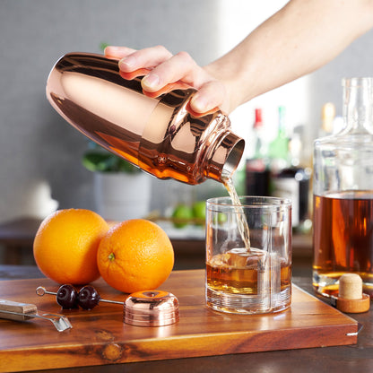 Summit Heavyweight Copper Plated Cocktail Shaker