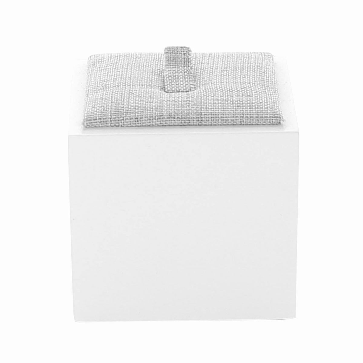 Single Ring Display gray fabric-covered top on white box packaging on Tampa Home & Garden Store