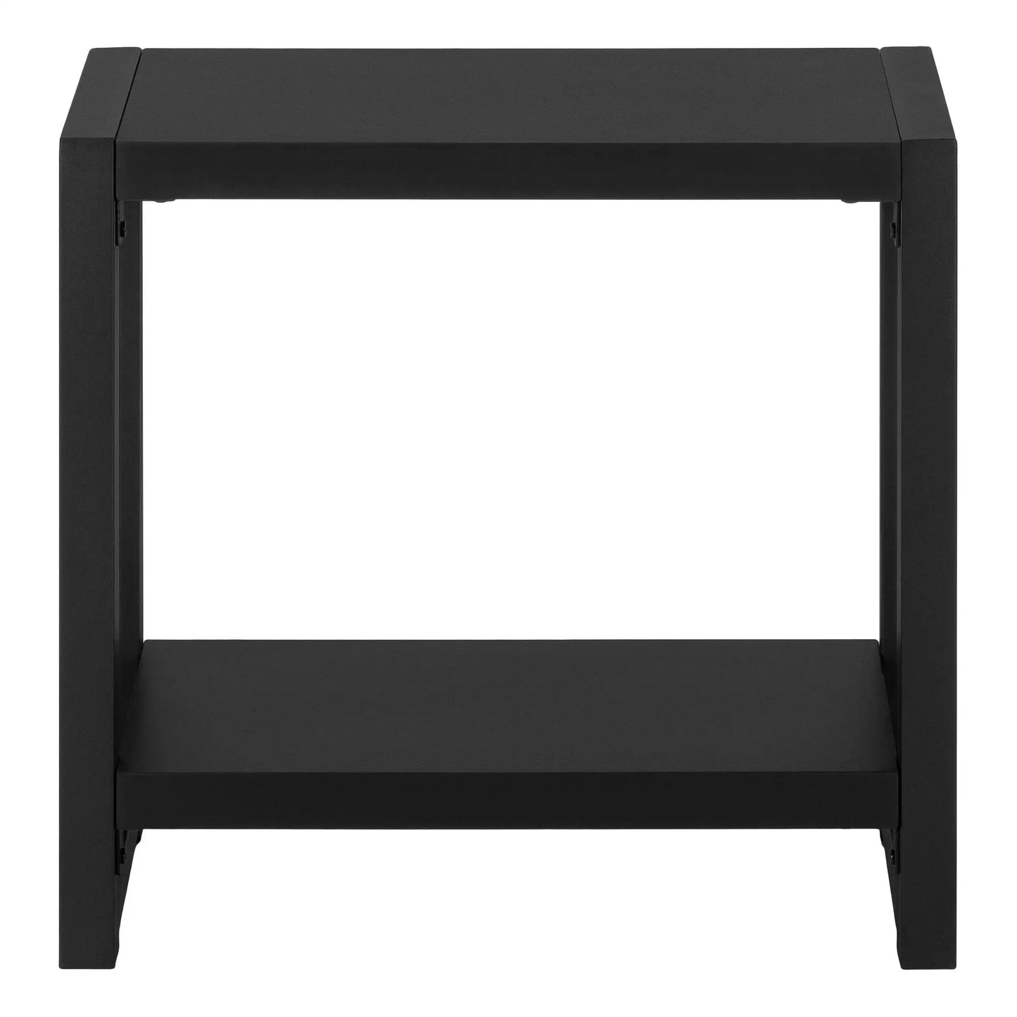 Accent Side Table with Two Tiers in Modern Style