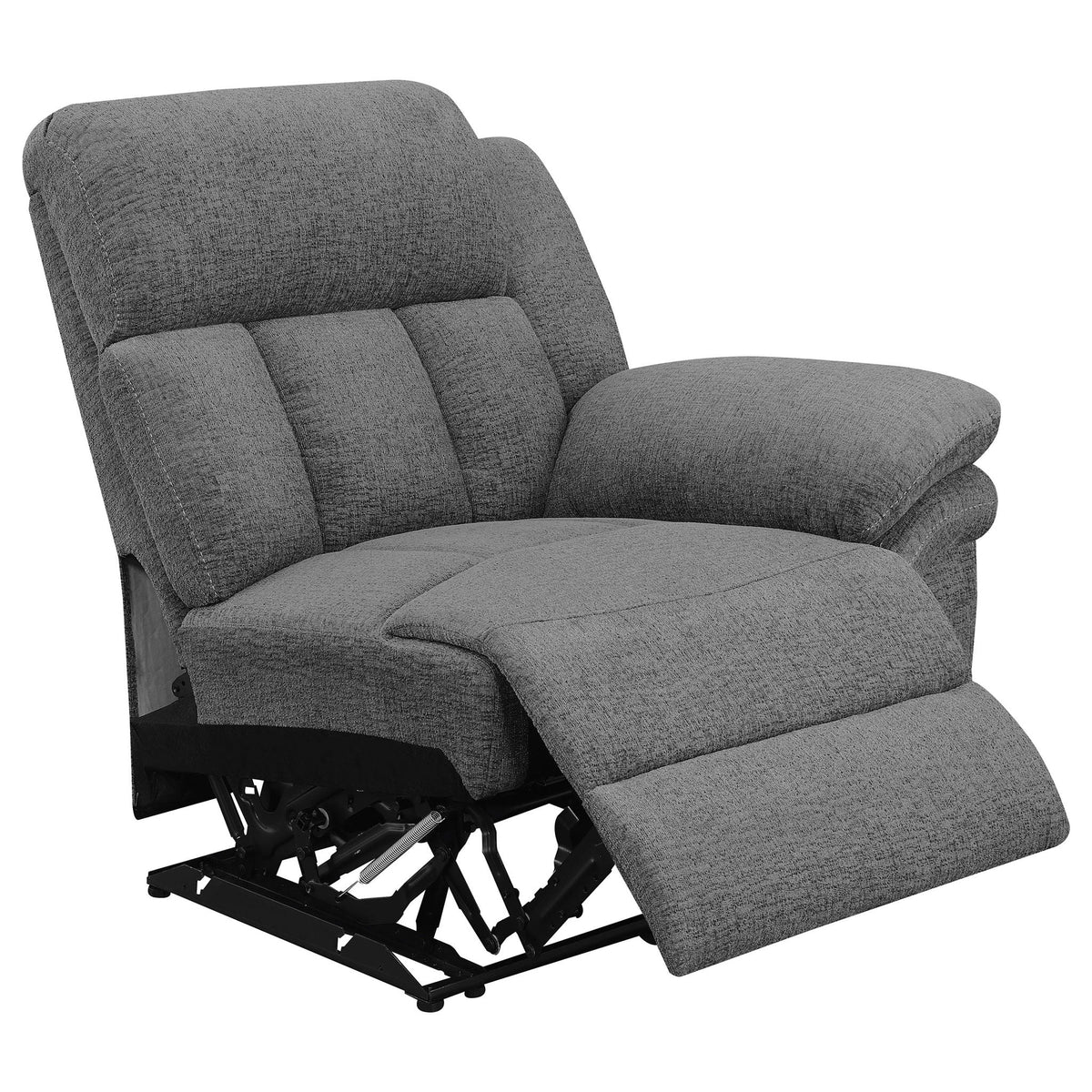 Divine Tufted Reclining Sofa with Memory Foam