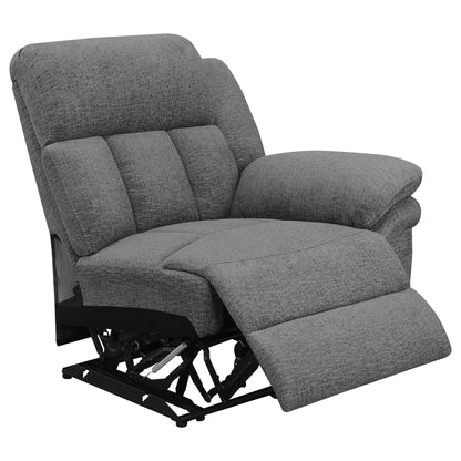 Divine Tufted Reclining Sofa with Memory Foam