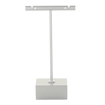 T-shaped aluminum jewelry display stand set of 4 by Lauren G Adams on Tampa Home & Garden Store