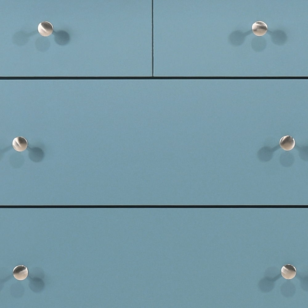 Elegant casual dresser in light blue with silver knobs, ample storage HouseOfZazla on Tampa Home & Garden Store