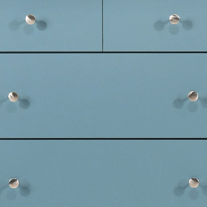 Elegant casual dresser in light blue with silver knobs, ample storage HouseOfZazla on Tampa Home & Garden Store