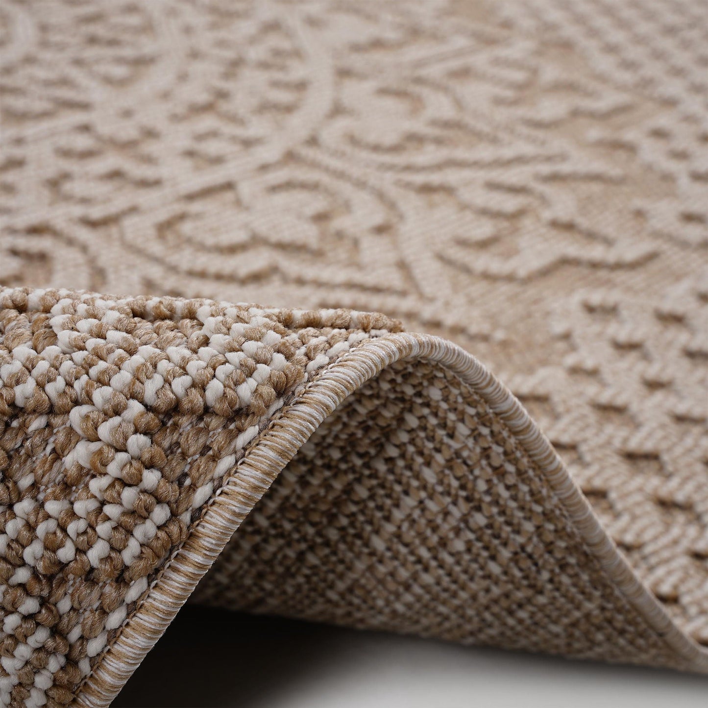 Guros Medallion Indoor and Outdoor Area Rug