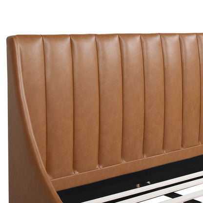 Aspen Vertical Tufted and Modern Platform Bed