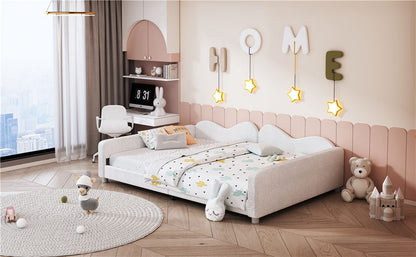 Modern Sherpa Daybed and Cloud Shaped Backrest