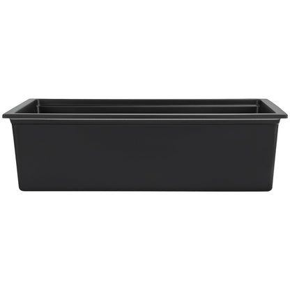 30 Inch granite kitchen sink undermount single bowl in black for RV bar on Tampa Home & Garden Store