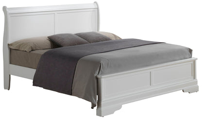 Premium Panel Sleigh Bed with Low Footboard