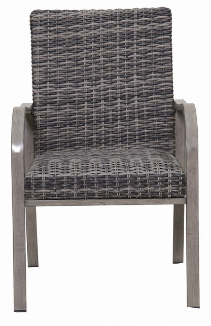 2 Piece Outdoor Dining Chair and Cotton Seat