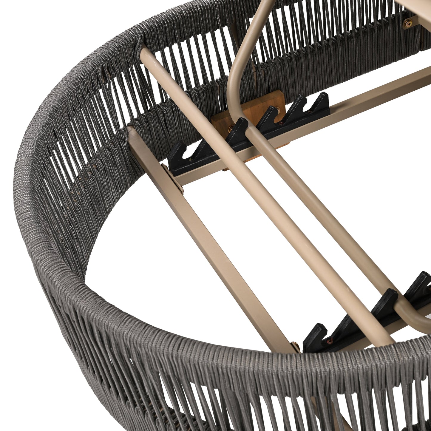 Outdoor Acacia Wood Adjustable Lounge Chair