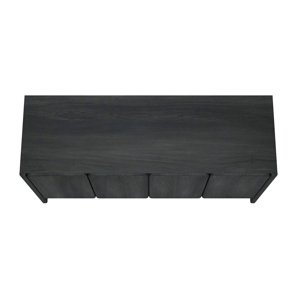 Linda sideboard by HouseOfZazla in dark gray wood finish with multi-door front on Tampa Home & Garden Store