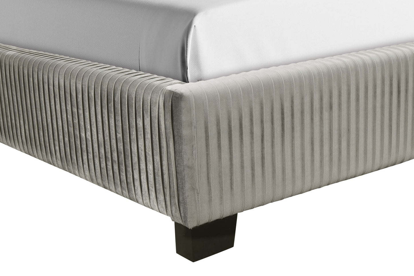 Modern Upholstered Bed And Space Saving Design