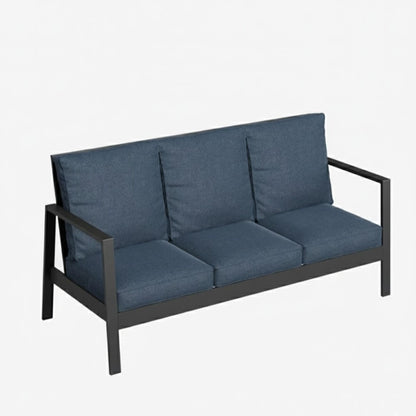 3 Seat All Weather Aluminum Sofa and Cushions