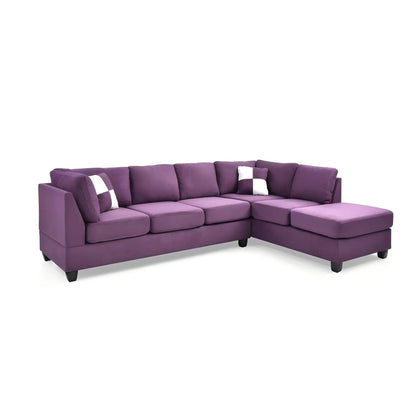 Malone Comfort Sectional Right or Left Chaise