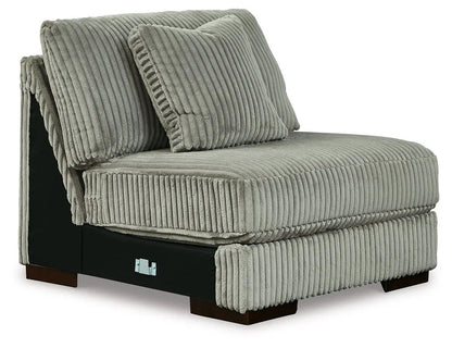 Lindyn Sectional Sofa with Cord Upholstery