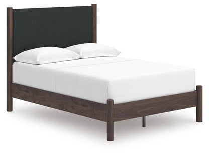 Pamytta Upholstered Panel Platform Bed Headboard