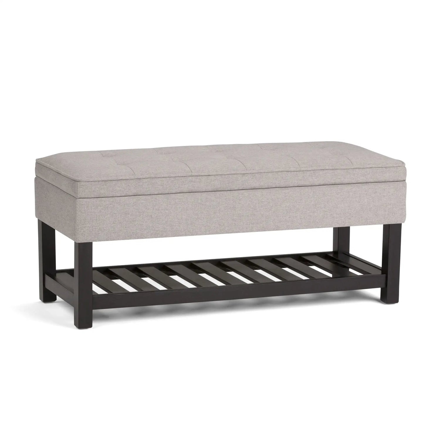 Cosmopolitan Storage Ottoman Bench Open Bottom