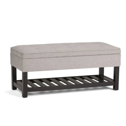 Cosmopolitan Storage Ottoman Bench Open Bottom