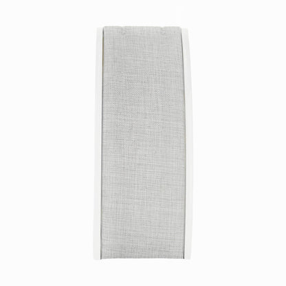 Single Necklace Display stand in white frame with gray linen fabric by Lauren G Adams on Tampa Home & Garden Store