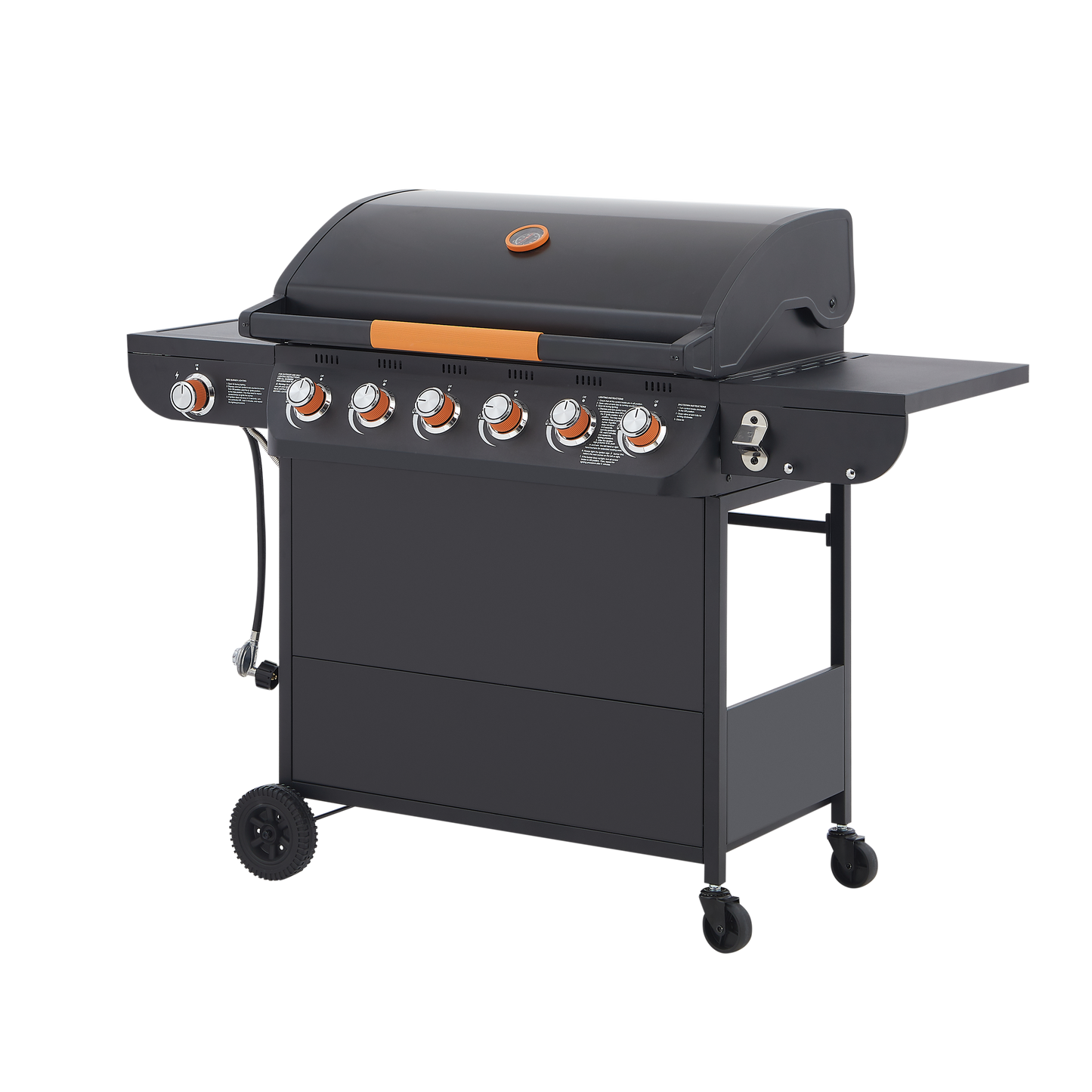 6 Burner Propane Gas Grill for a Backyard