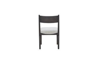 Comfortable Crescent Chair Set Peppercorn Finish