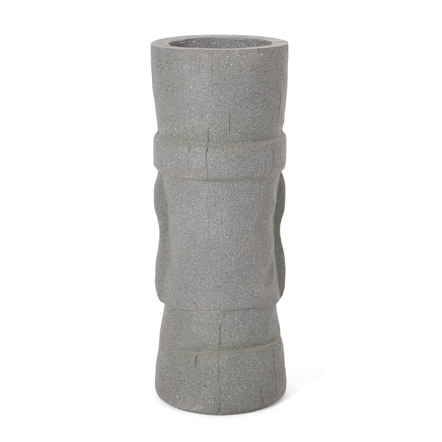 Classic Flower Planter magnesium oxide material, stone gray by HouseOfZazla on Tampa Home & Garden Store