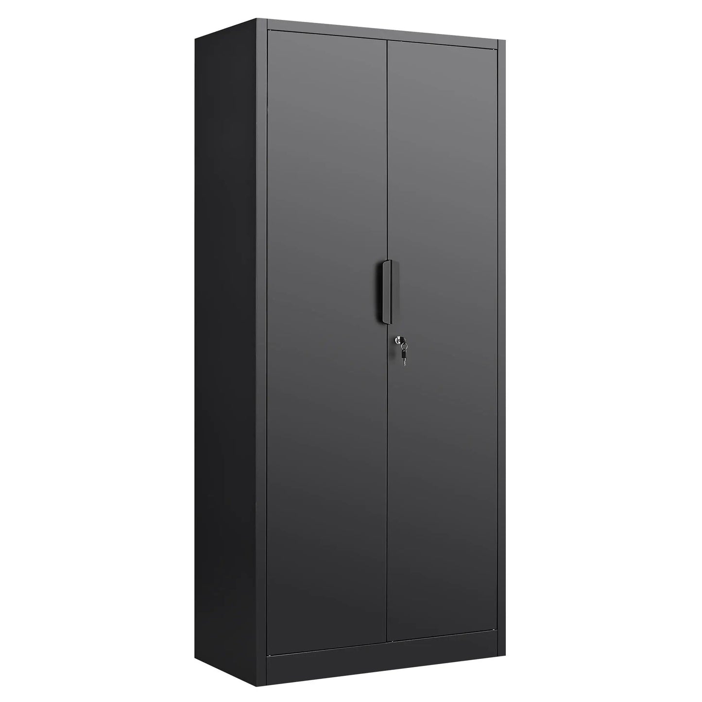 2 Door File Cabinet With Lock and Heavy Shelves