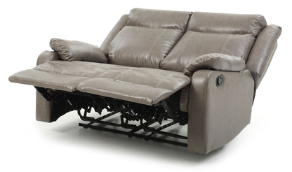 Reclining loveseat with PU upholstery in dark gray, HouseOfZazla reclining chaise longue on Tampa Home & Garden Store