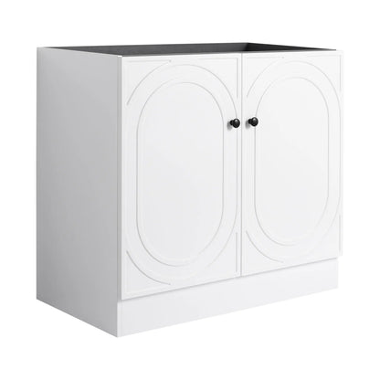 Modern Freestanding Vanity with Soft Close Doors