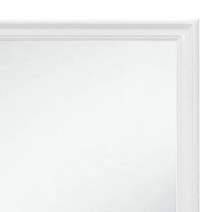 Charlston mirror white framed with classic molding by Unique Piece Furniture on Tampa Home & Garden Store