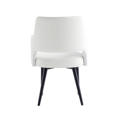 Modern Tremont Dining Armchair and Steel Frame