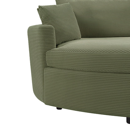Oversized Double Chaise Sofa With USB Ports