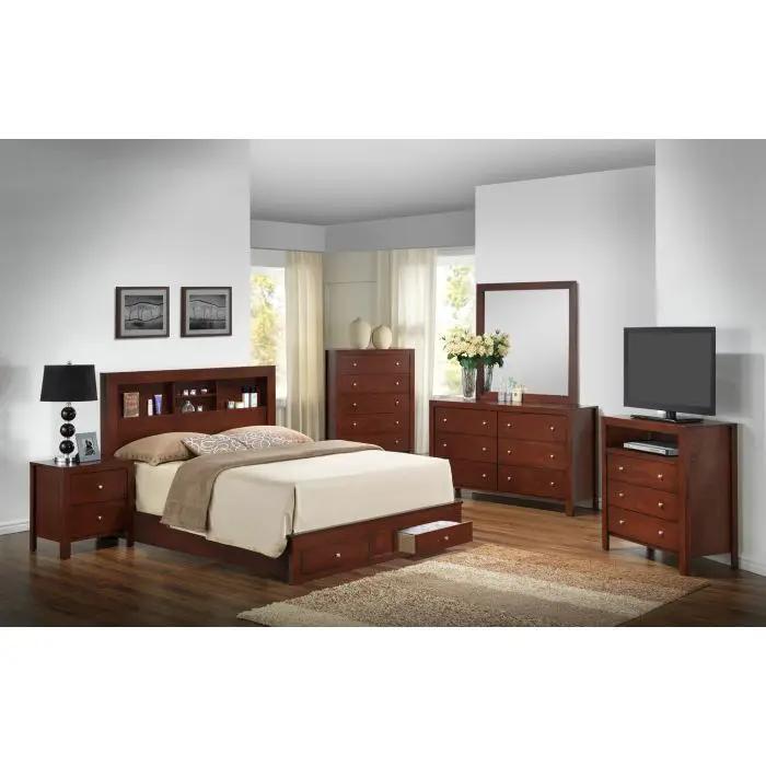 Storage Bed for Modern Spaces with Drawers