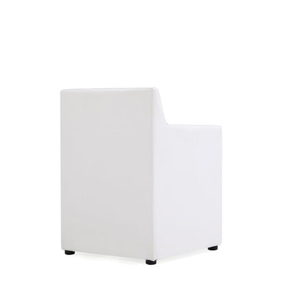 Anna Modern Square Armchair with Foam Cushion