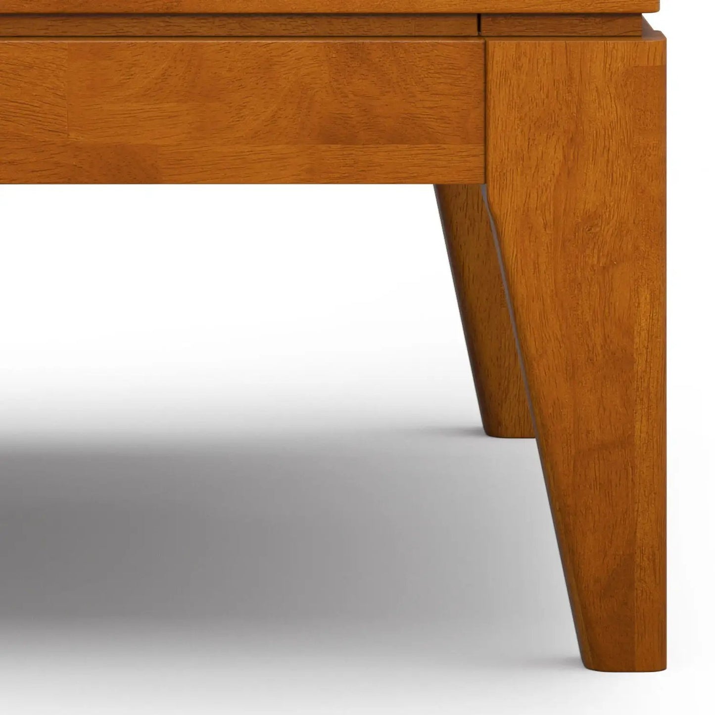 Harper Handcrafted End Table—warm oak with tapered leg by Unique Piece Furniture on Tampa Home & Garden Store