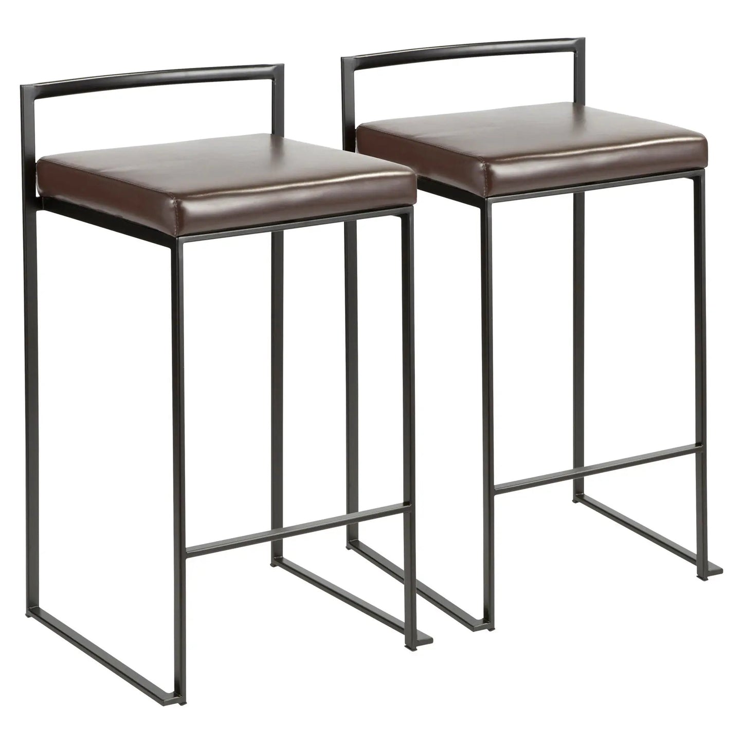 Fuji Contemporary Stackable Counter Stool