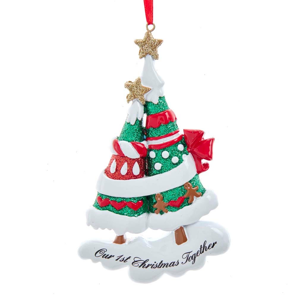 Notre premier Noël ensemble - Décoration de sapin en pain d'épice