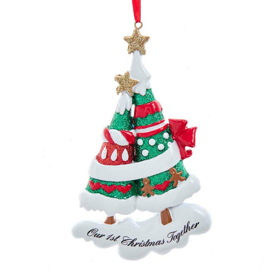 Our 1st Christmas Together Gingerbread Tree Ornament - Tampa Home & Garden Store