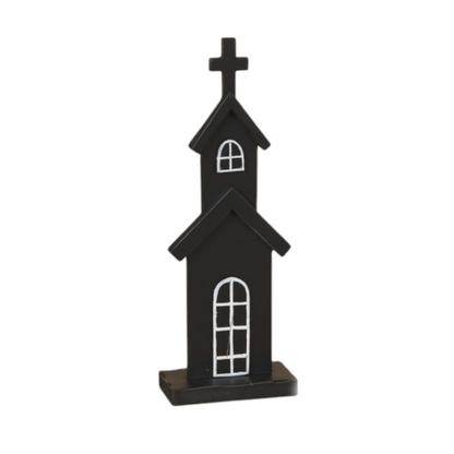 Élément décoratif en bois pour église -