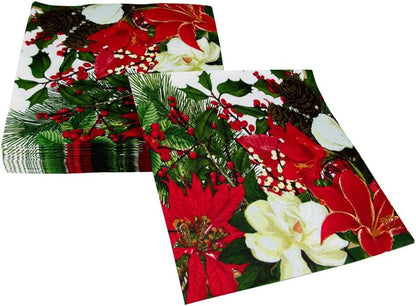Serviette de table « Jardin de Noël »