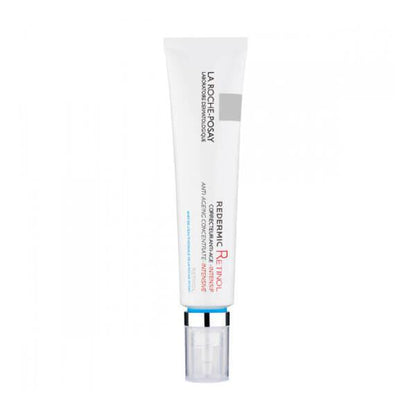 La Roche-Posay Redermic Retinol anti-aging face cream tube, clear cap with blue accent on Tampa Home & Garden Store