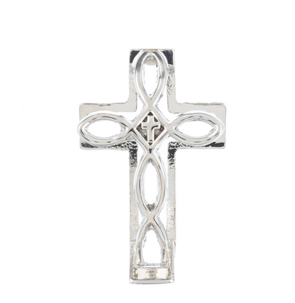 Dije de cruz de fe